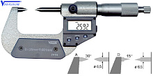 Микрометры МКЦ 25 - МКЦ 100 с острыми колками IP 54 Vogel