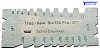 Шаблон резьбовой Tr 2-12, S 40-80 углы 55/60 Vogel