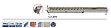 Буры SDS X-TREME4 сер 2610 маркированные PGM
