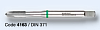 Метчики М3-М24 средние из HSSE для сквозных отверстий (зелёное кольцо) Bohrcraft