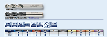 Сверла ∅ 2,0-13,0 мм короткие из HSSE с покрытием TiALN Bohrcraft