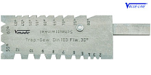 Шаблон резьбовой Tr 2-12, S 40-80 углы 55/60 0-30 Vogel