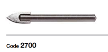 Сверла по стеклу, керамике серий 2700 Bohrcraft