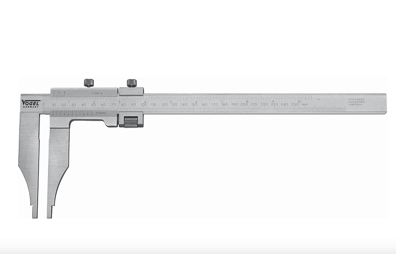 Штангенциркули ШЦ 3 200 - ШЦ 3 3000 односторонние с винтом доводки Vogel
